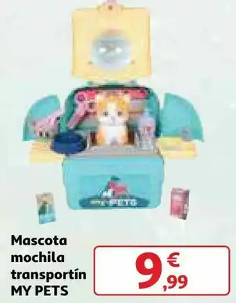 Alcampo Mascota mochila trasportín my pets oferta