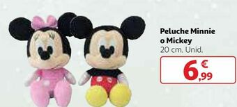 Alcampo Peluche minnie o mickey oferta
