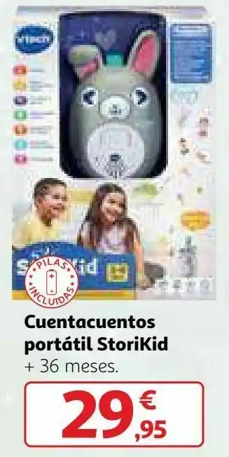 Alcampo Cuentacuentos portátil storikid oferta