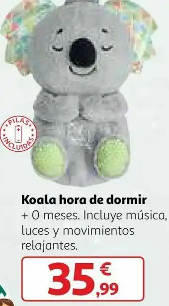 Alcampo Koala hora de dormir oferta