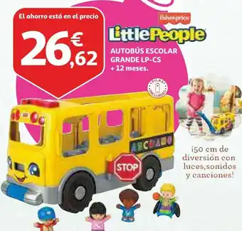 Alcampo Autobús escolar grande lc-cs oferta