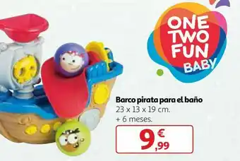 Alcampo Barco pirata para el baño oferta