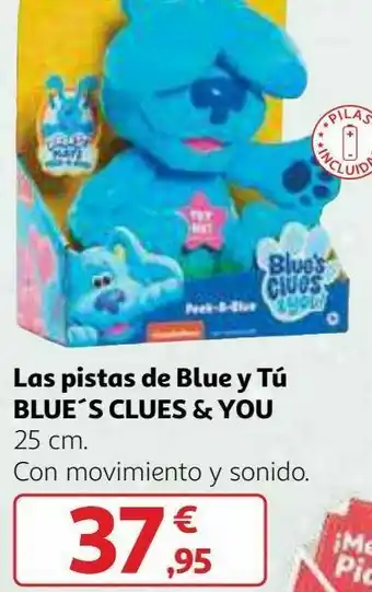 Alcampo Las pistas de blue y tú blue's clues & soft oferta