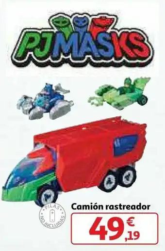 Alcampo Camión rastreador oferta