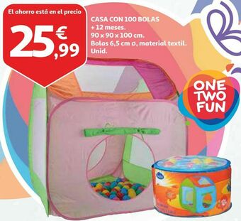 Alcampo Casa con 100 bolas oferta