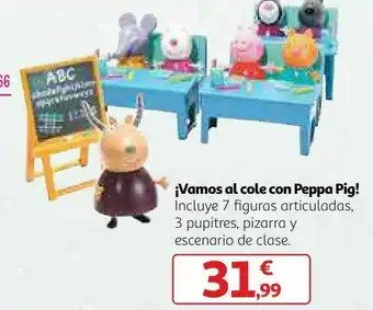 Alcampo ¡vamos al cole con peppa pig! oferta