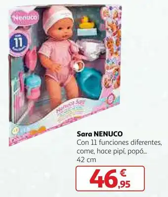 Alcampo Sara nenuco oferta
