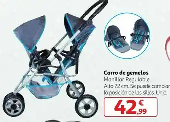 Alcampo Carro de gemelos oferta