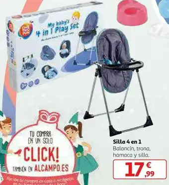 Alcampo Silla 4 en 1 oferta