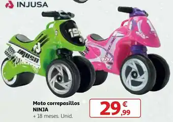 Alcampo Moto correpasillos ninja oferta