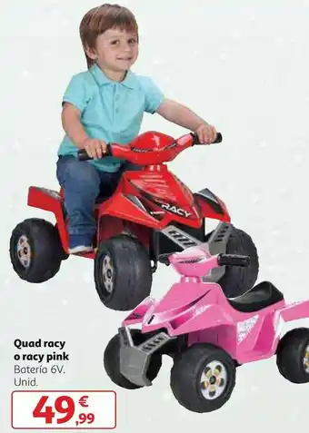 Alcampo Quad racy o racy pink oferta