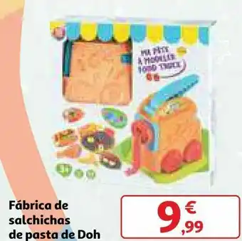 Alcampo Fabrica de salchichas de pasta de doh oferta