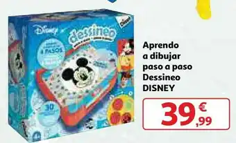 Alcampo Aprendo a dibujar paso a paso dissineo disney oferta