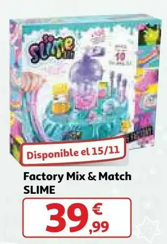 Alcampo Factory mix & match slime oferta
