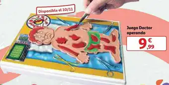 Alcampo Juego doctor operando oferta