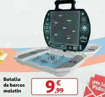 Alcampo Batalla de barcos maletín oferta
