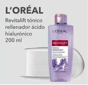 Clarel Revitalift tónico rellenador ácido hialurónico 200 ml l'oréal oferta