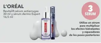 Clarel Revitalift sérum antiarrugas 30 ml y sérum dermo expert 16,5 ml l'oréal oferta