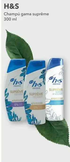 Clarel Champú gama suprême 300 ml h&s oferta