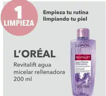 Clarel Revitalift agua micelar rellenadora 200 ml l'oréal oferta