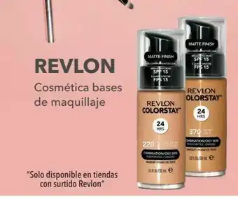 Clarel Cosmética bases de maquillaje revlon oferta
