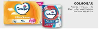 Clarel Papel de cocina para todo blue 1 roll y papel higiénico ultra suave xxl 6 rollos colhogar oferta
