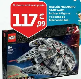 Disney Lego halcón milenario star wars oferta