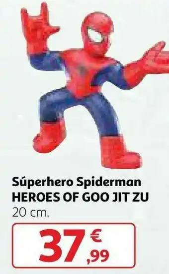 Disney Súperhero spiderman heroes of goo jit zu oferta