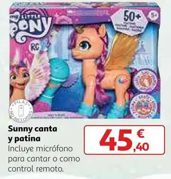 Sunny canta y patina