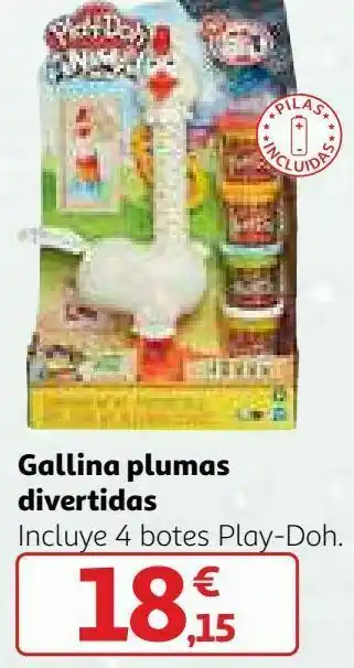 Disney Gallina plumas divertidas oferta