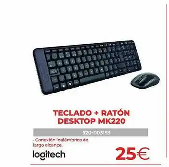 Computer Store Teclado + Ratón Desktop Mk220 oferta