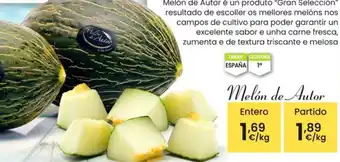 Eroski Melón de Autor oferta