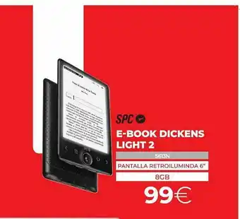 Computer Store Spc E-book Dickens Light 2 oferta