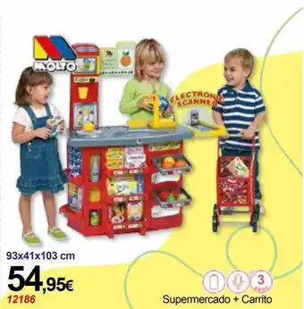 Panre Molto Supermercado + Carrito oferta