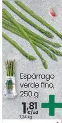 Eroski Espárrago verde fino oferta