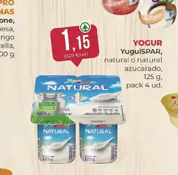 SPAR Gran Canaria Yogur yuguispar oferta