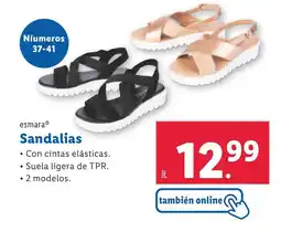 Lidl Sandalias oferta