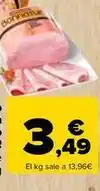 Carrefour Bonnatur - jamón cocido o pechuga de pavo oferta