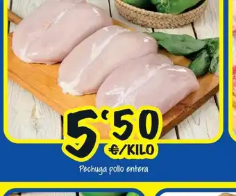 Cash Fresh Pechuga pollo entera oferta