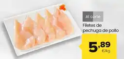 Autoservicios Familia Filetes de pechuga de pollo oferta