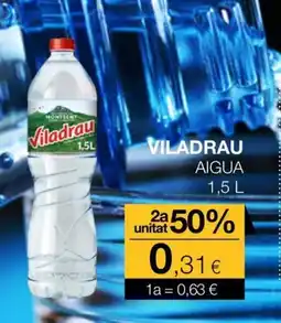 Plusfresc VILADRAU AIGUA 1,5 L oferta