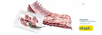 Supermercados La Despensa CHULETAS CORDERO RECENTAL oferta