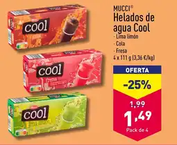 ALDI MUCCIⓇ Helados de agua Cool oferta