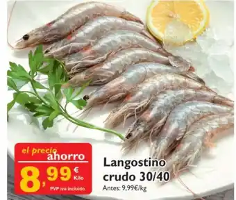 Supermercados La Despensa Langostino cruddo 30/40 oferta