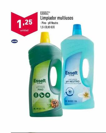 ALDI Esselt Limpiador Multiusos oferta