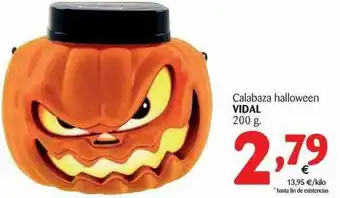 Alimerka Calabaza Halloween Vidal 200g oferta