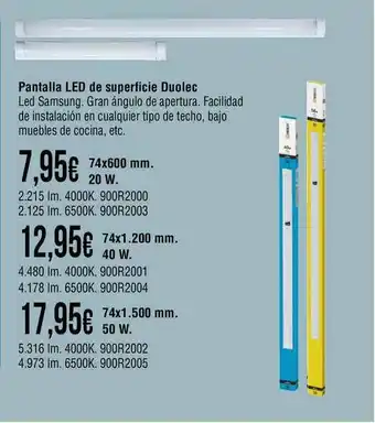 Cadena88 Pantalla Led De Superficie Duolec oferta