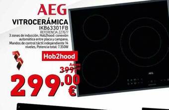 Tiendas Electrón Aeg Vitrocerámica oferta