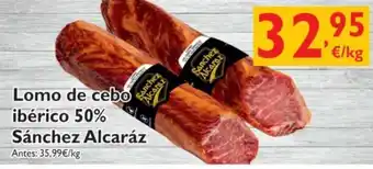 Cash Ecofamilia Lomo de cebo ibérico 50% Sánchez Alcaráz oferta