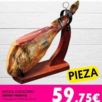 Hiper Usera Navidul 4 Estaciones Jamón reserva oferta